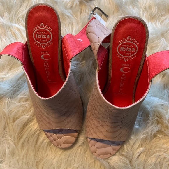 Jeffrey Campbell croc open toe shoes - Picture 4 of 7